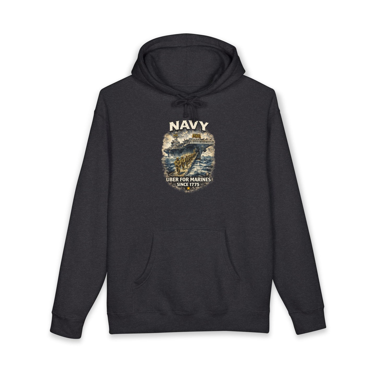 Retro Navy ‘Uber for Marines’ Hoodie