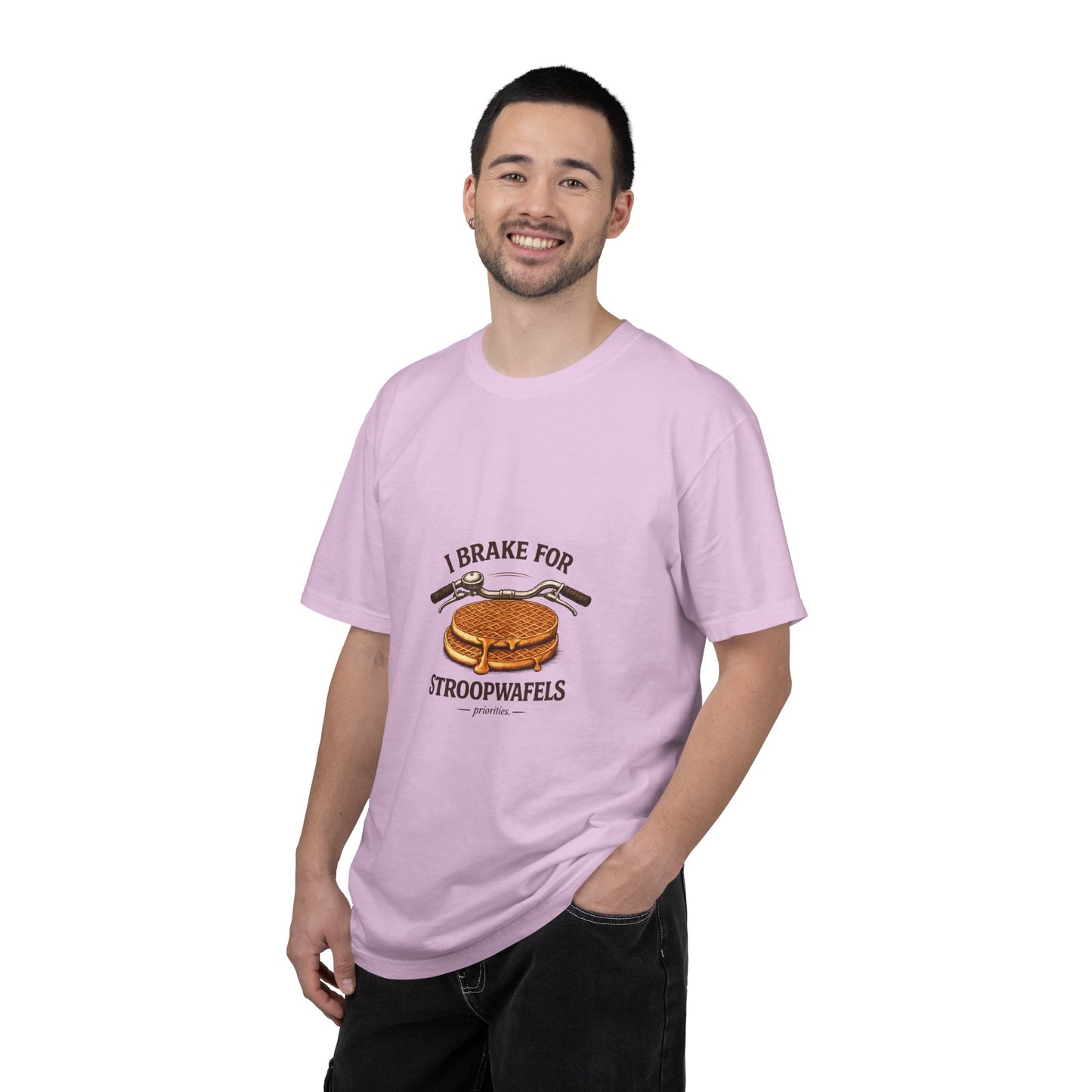 ‘I Brake for Stroopwafels’ Retro Tee