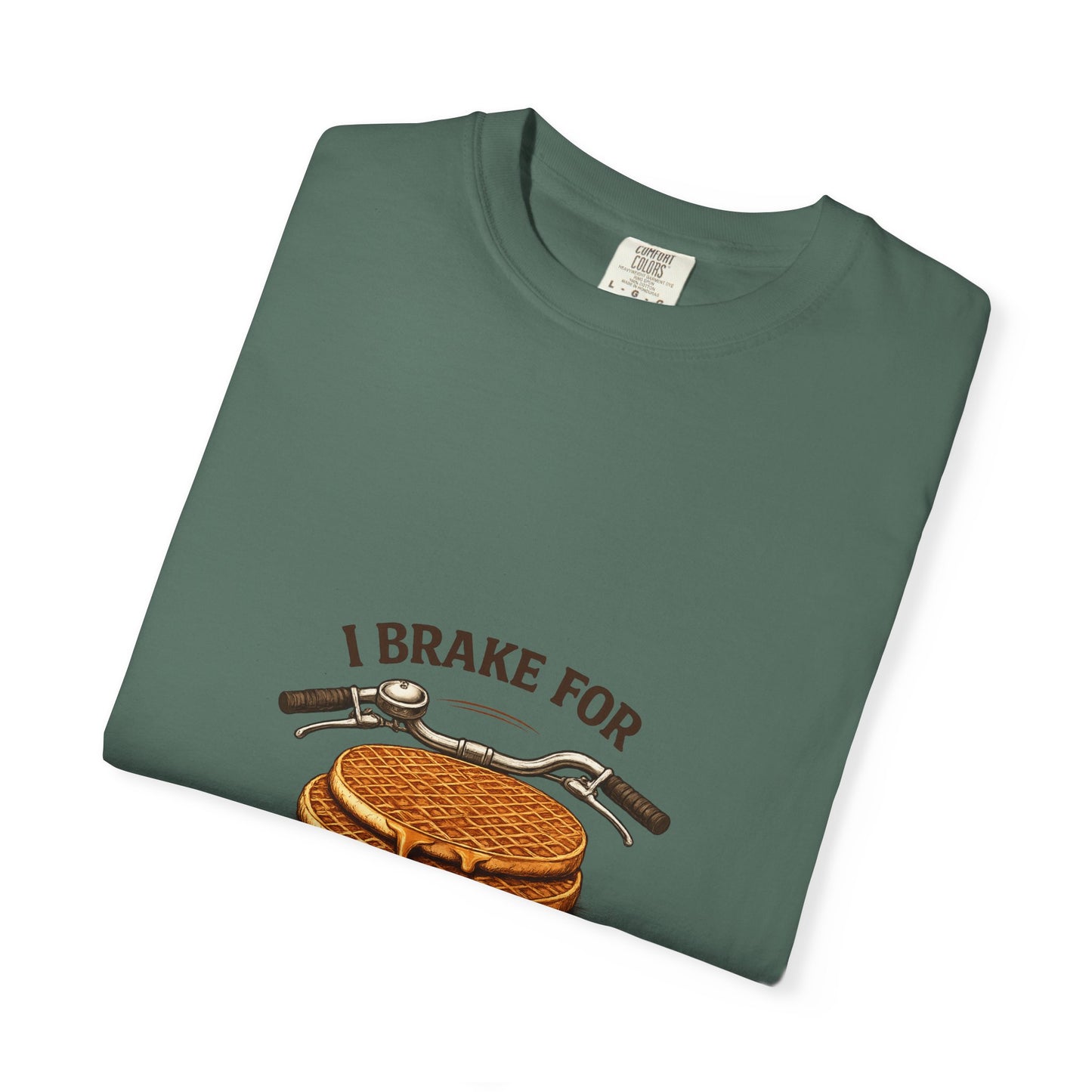 ‘I Brake for Stroopwafels’ Retro Tee