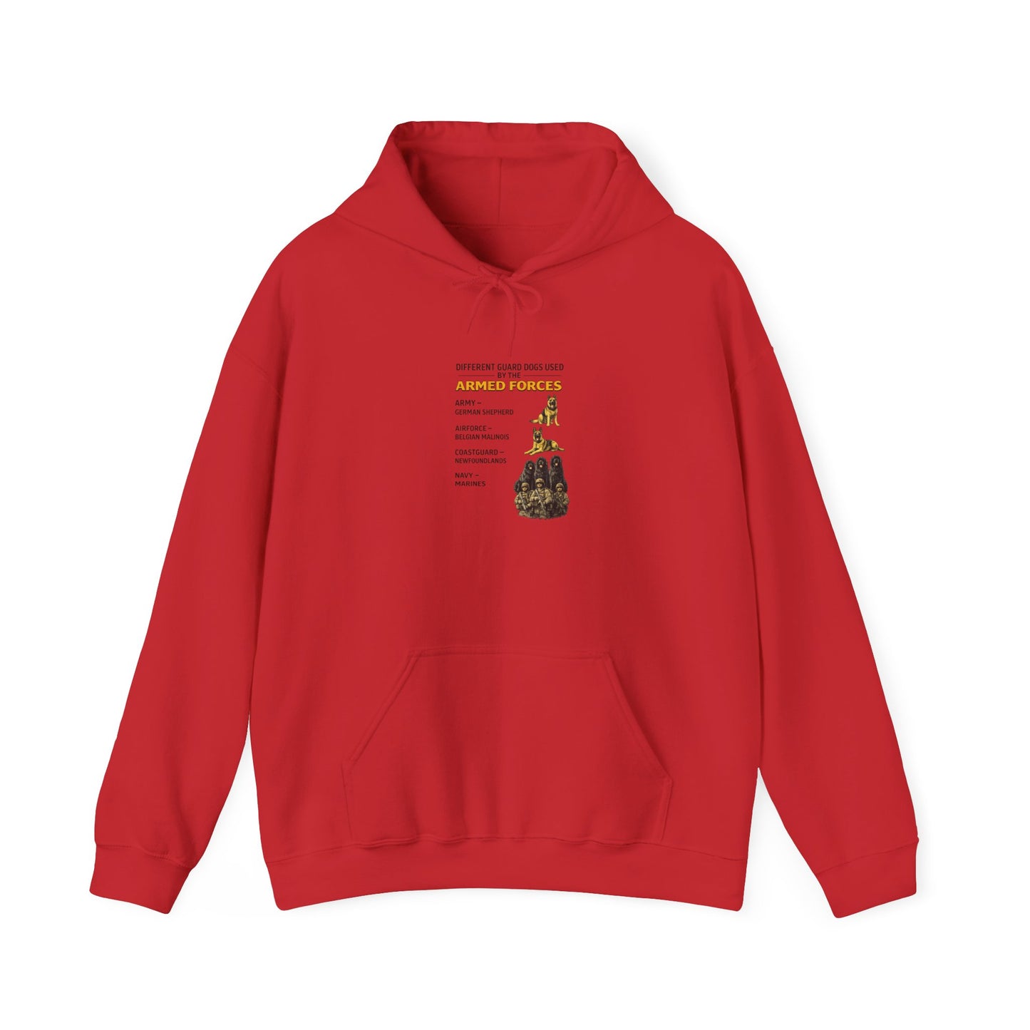 Military Working Dog Humor Hoodie