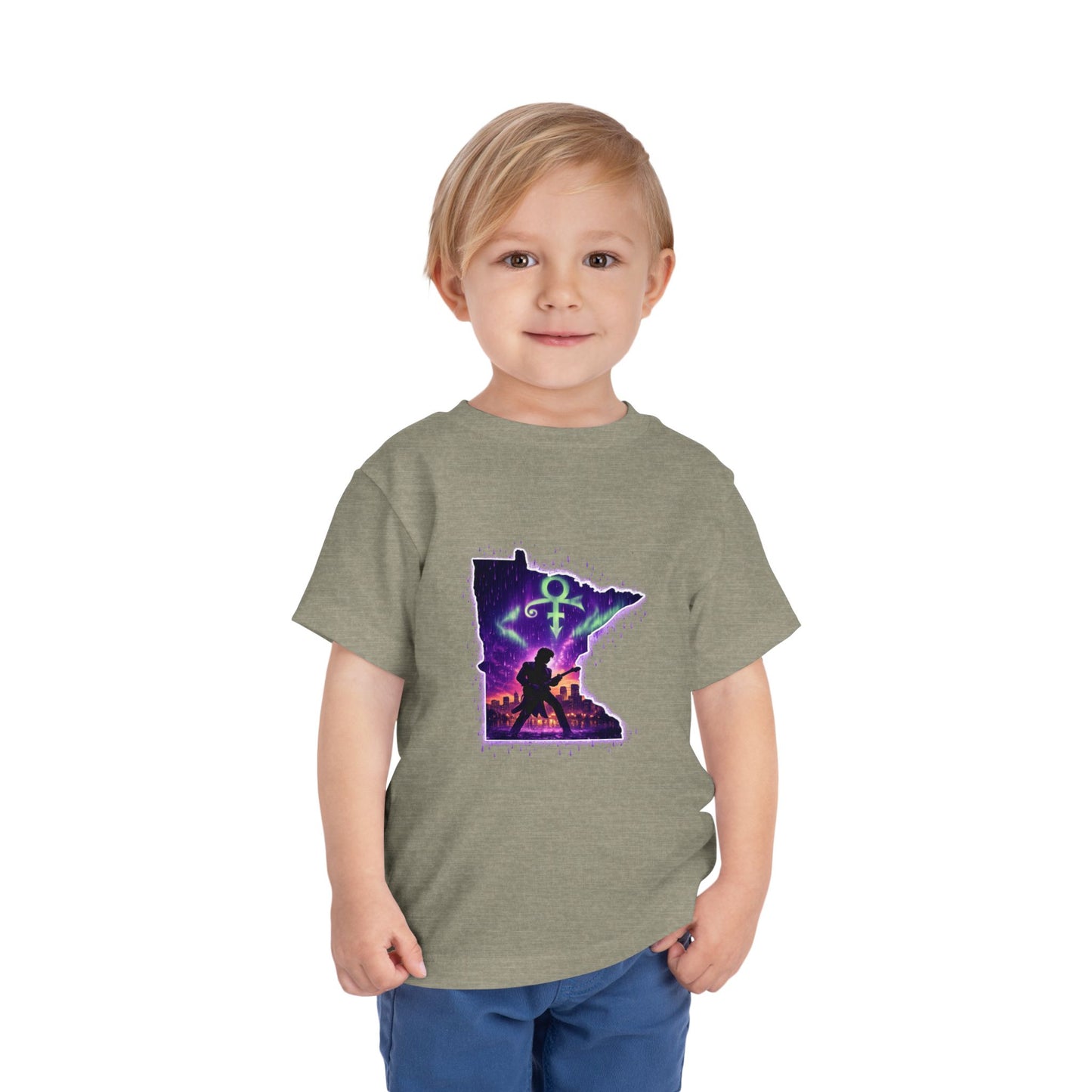 Minnesota Rocking Skyline Toddler Tee