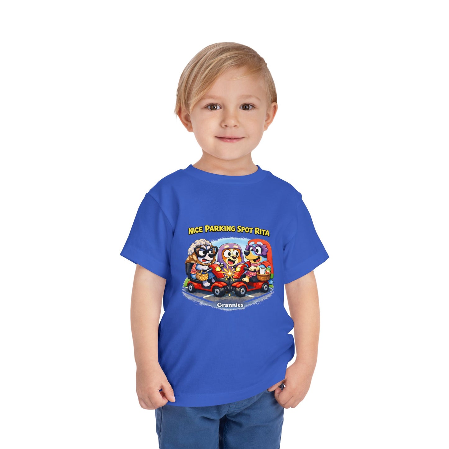 ‘Nice Parking Spot Rita' Toddler Tee