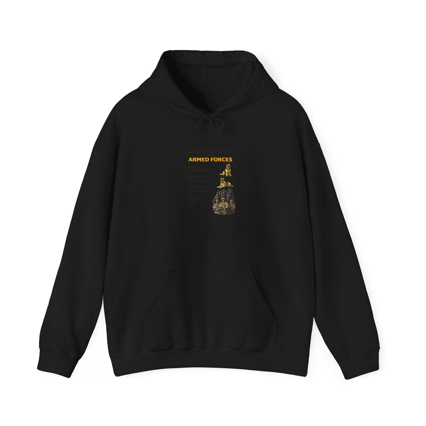 Military Working Dog Humor Hoodie