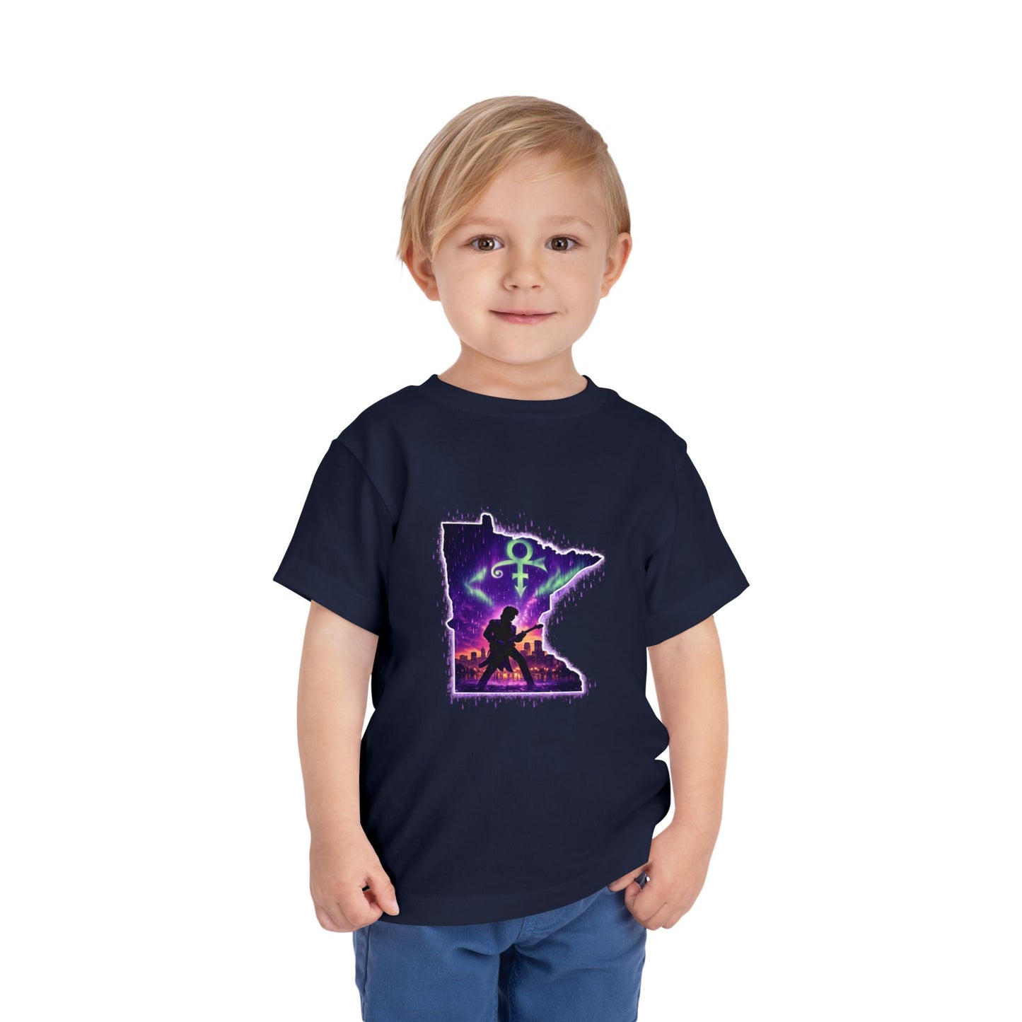 Minnesota Rocking Skyline Toddler Tee