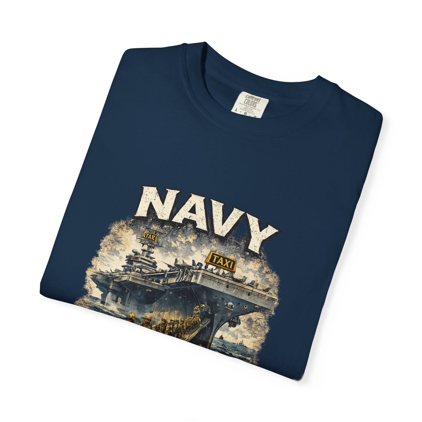 Navy 'Uber for Marines' Graphic Tee