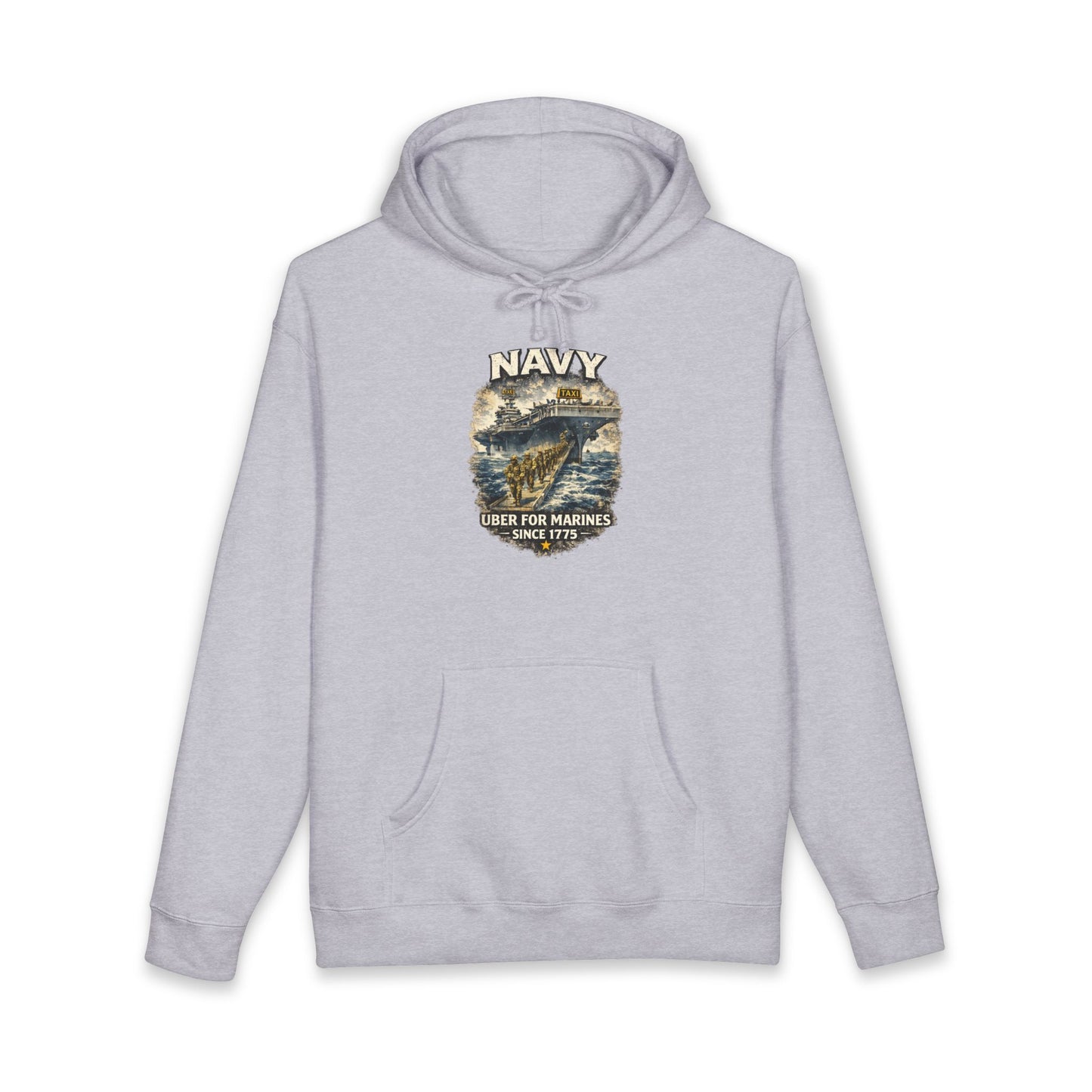 Retro Navy ‘Uber for Marines’ Hoodie