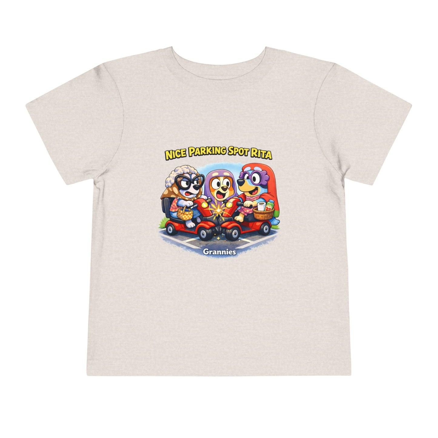 ‘Nice Parking Spot Rita' Toddler Tee
