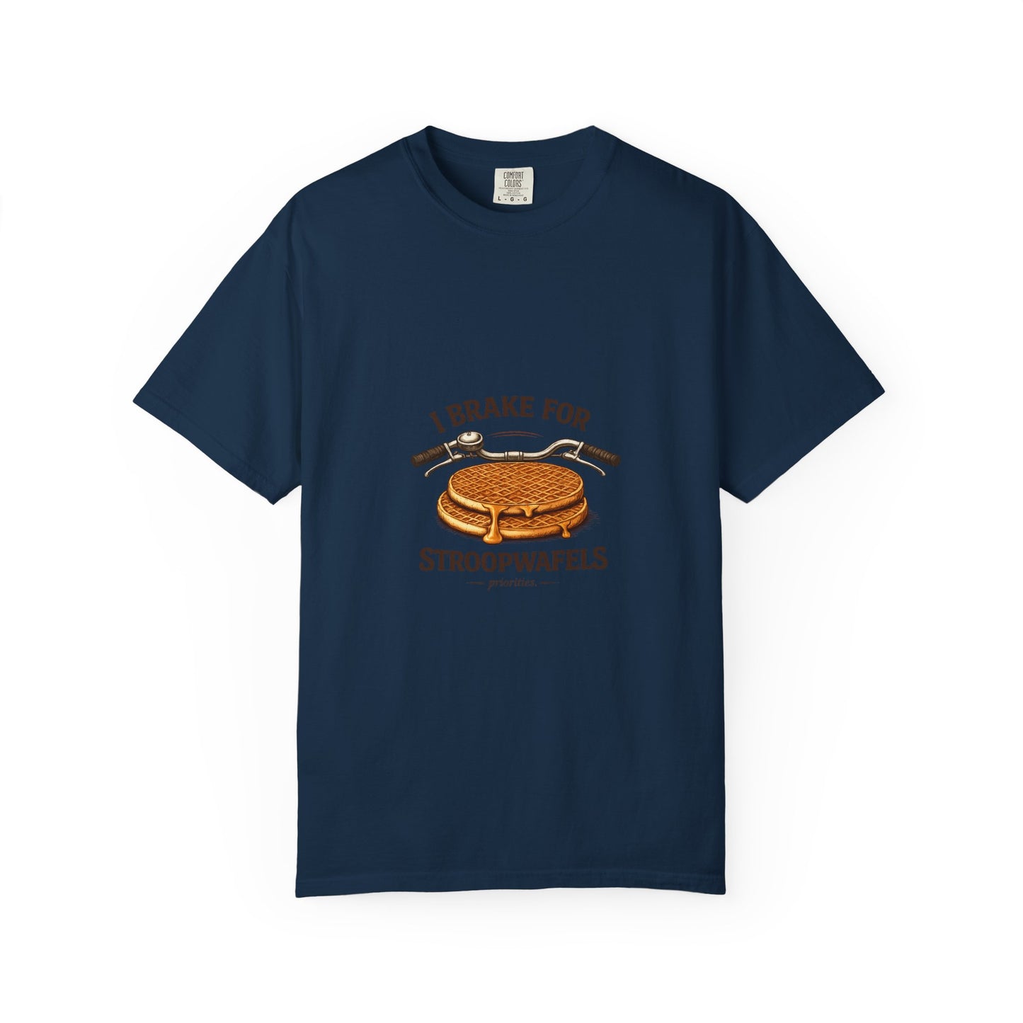 ‘I Brake for Stroopwafels’ Retro Tee