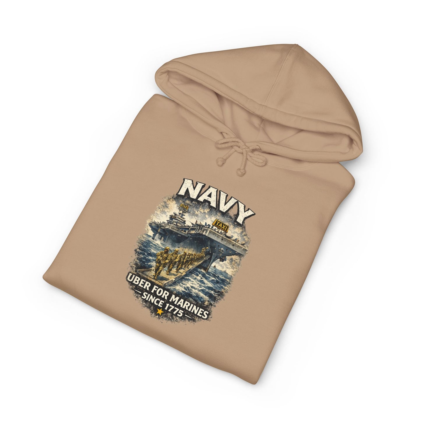 Retro Navy ‘Uber for Marines’ Hoodie