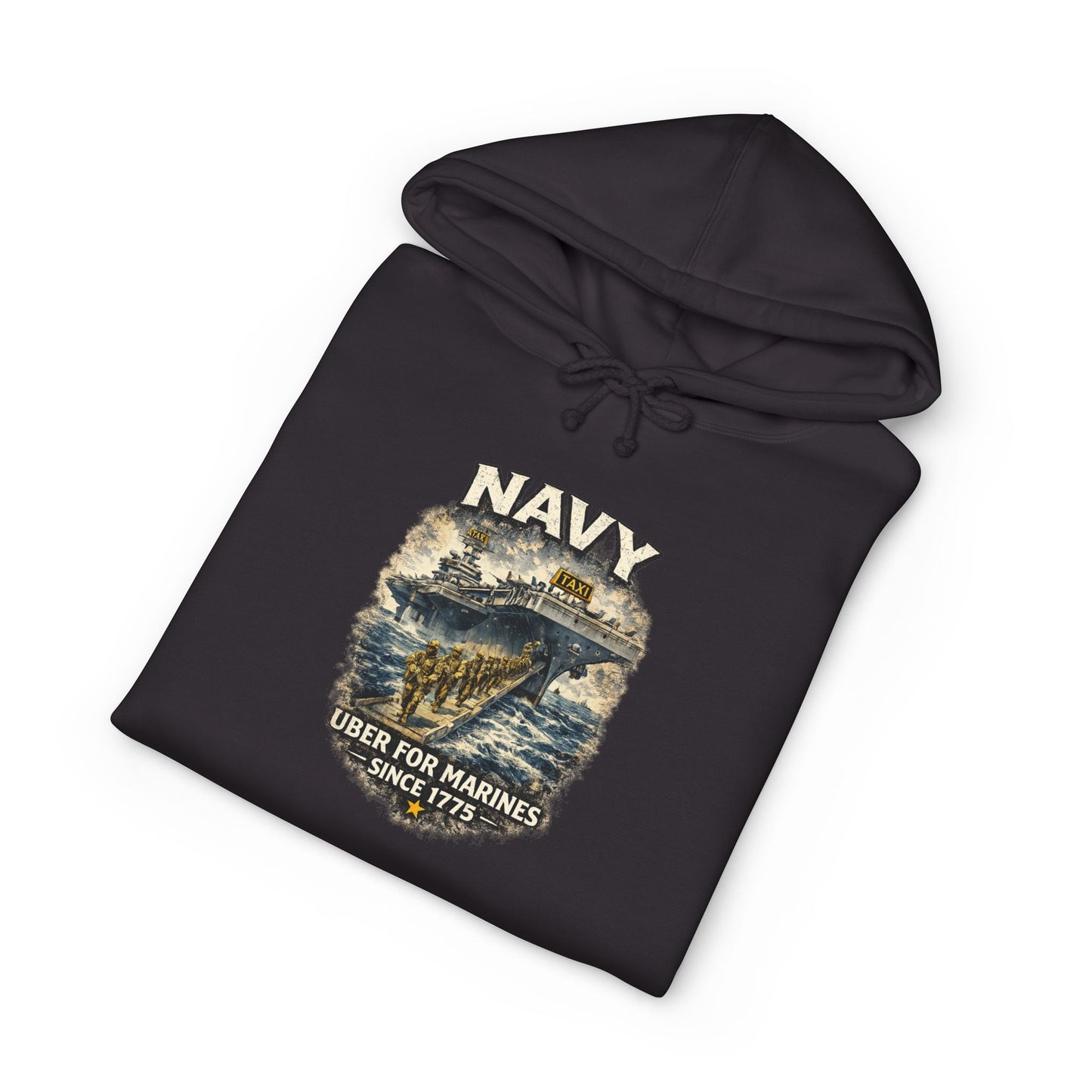 Retro Navy ‘Uber for Marines’ Hoodie