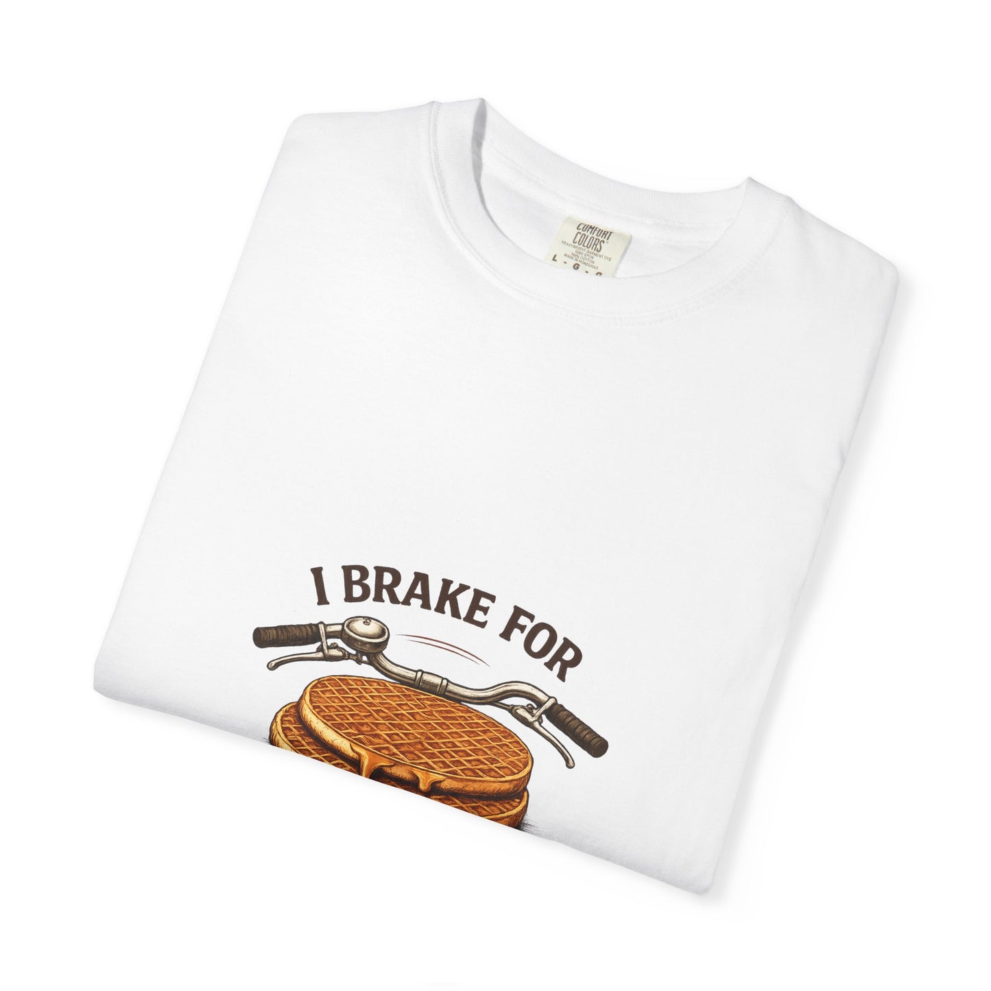 ‘I Brake for Stroopwafels’ Retro Tee