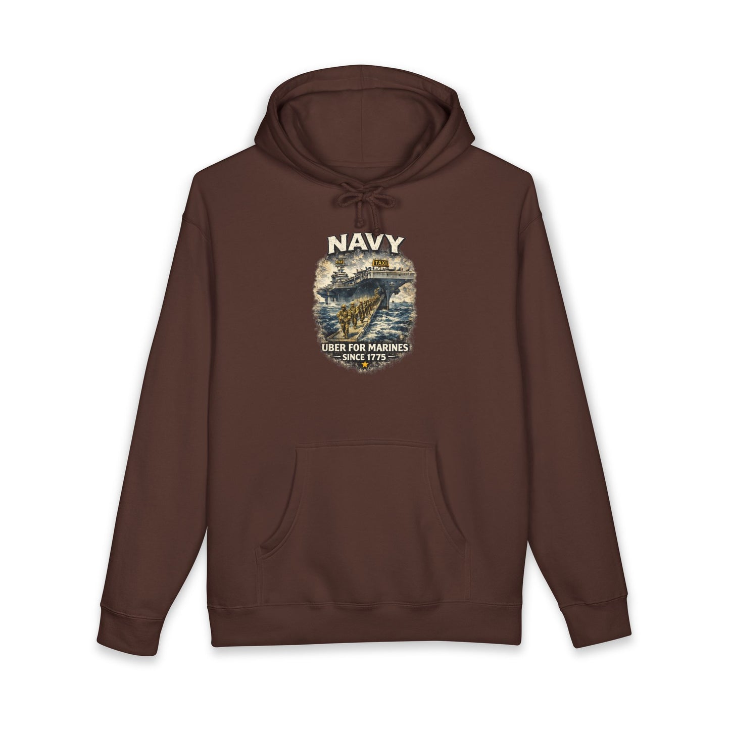 Retro Navy ‘Uber for Marines’ Hoodie