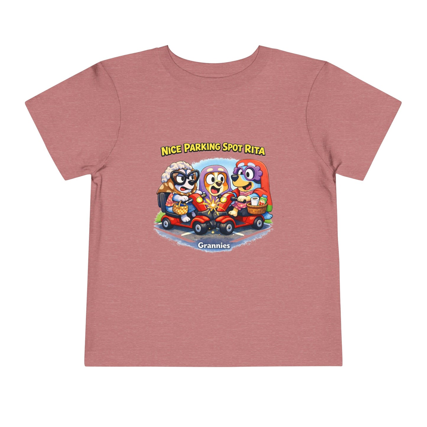 ‘Nice Parking Spot Rita' Toddler Tee
