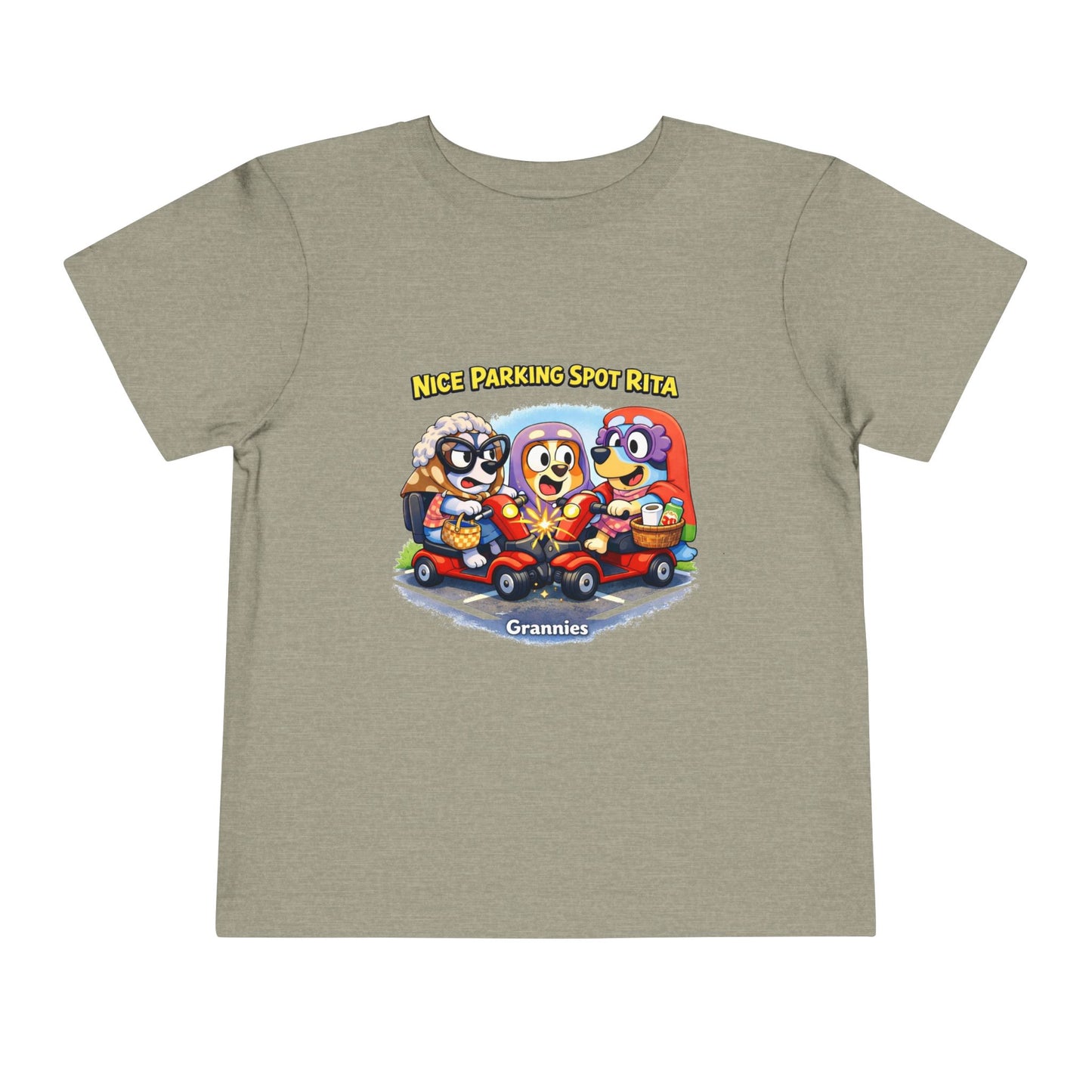 ‘Nice Parking Spot Rita' Toddler Tee