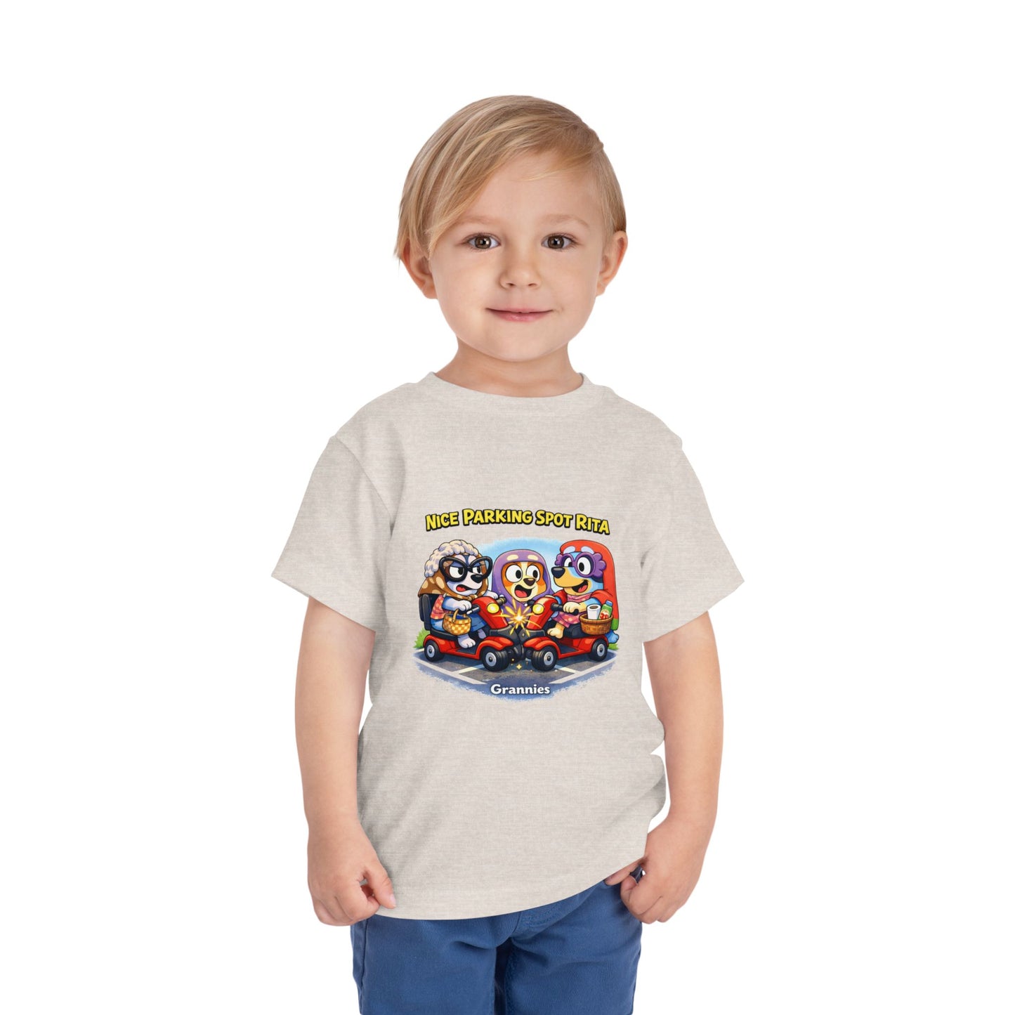 ‘Nice Parking Spot Rita' Toddler Tee