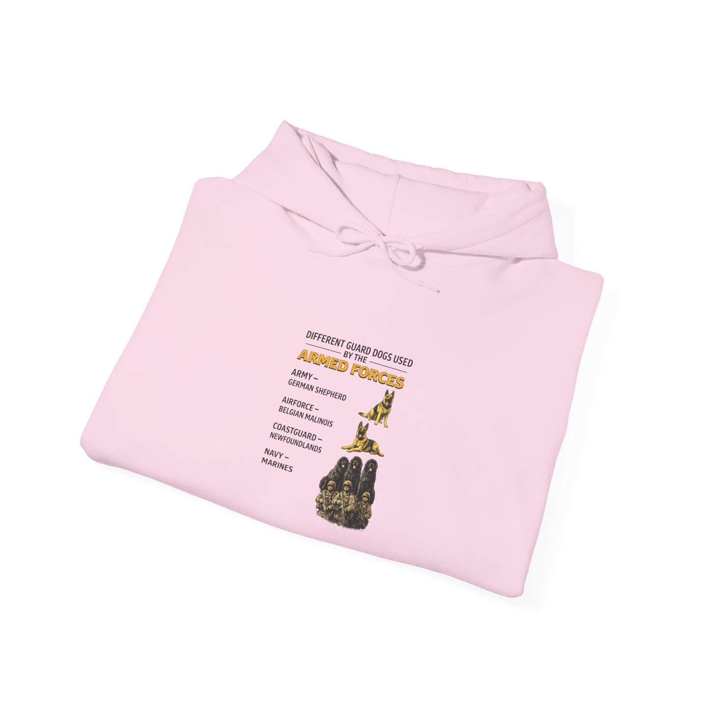 Military Working Dog Humor Hoodie