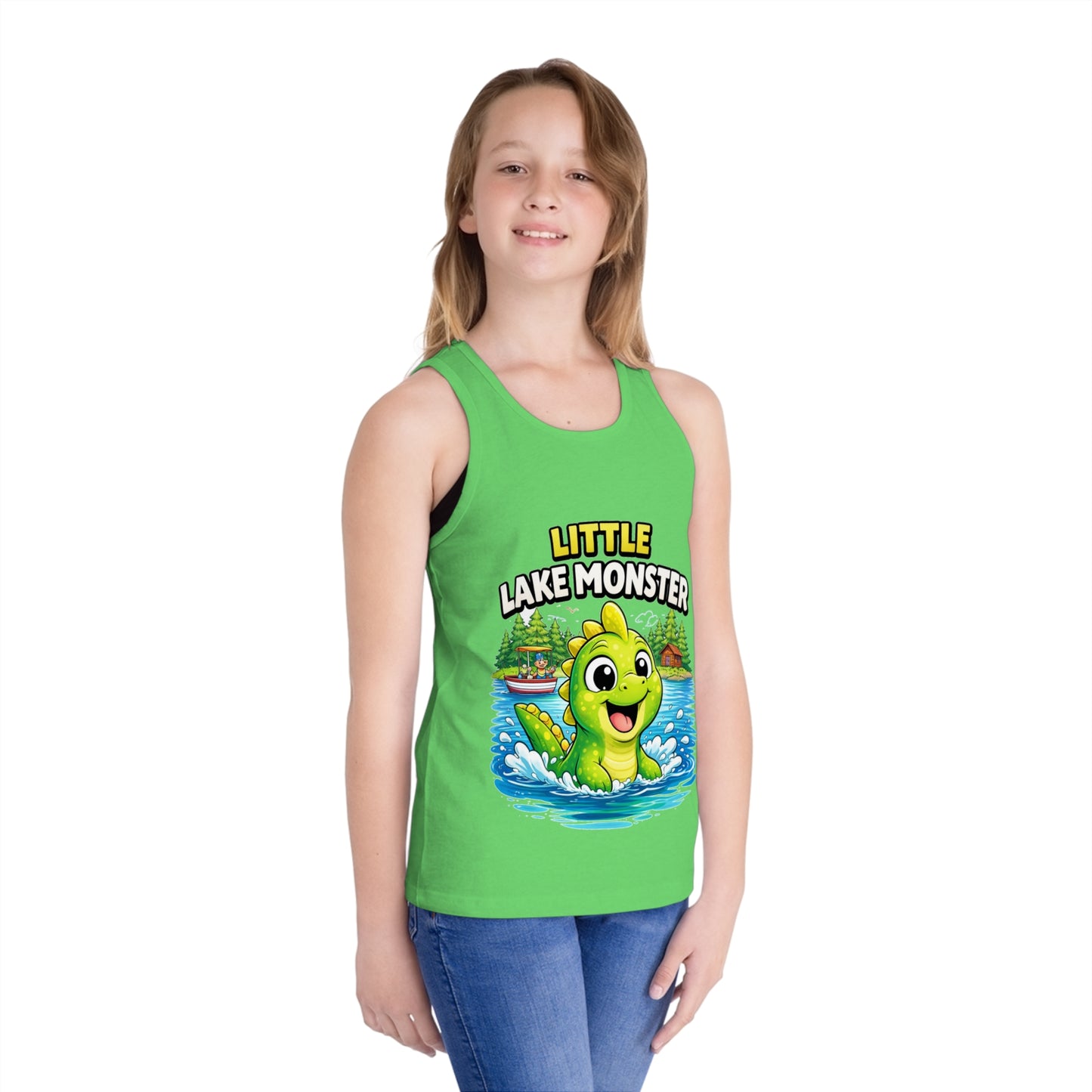 ‘Little Lake Monster’ Kid's Tank Top