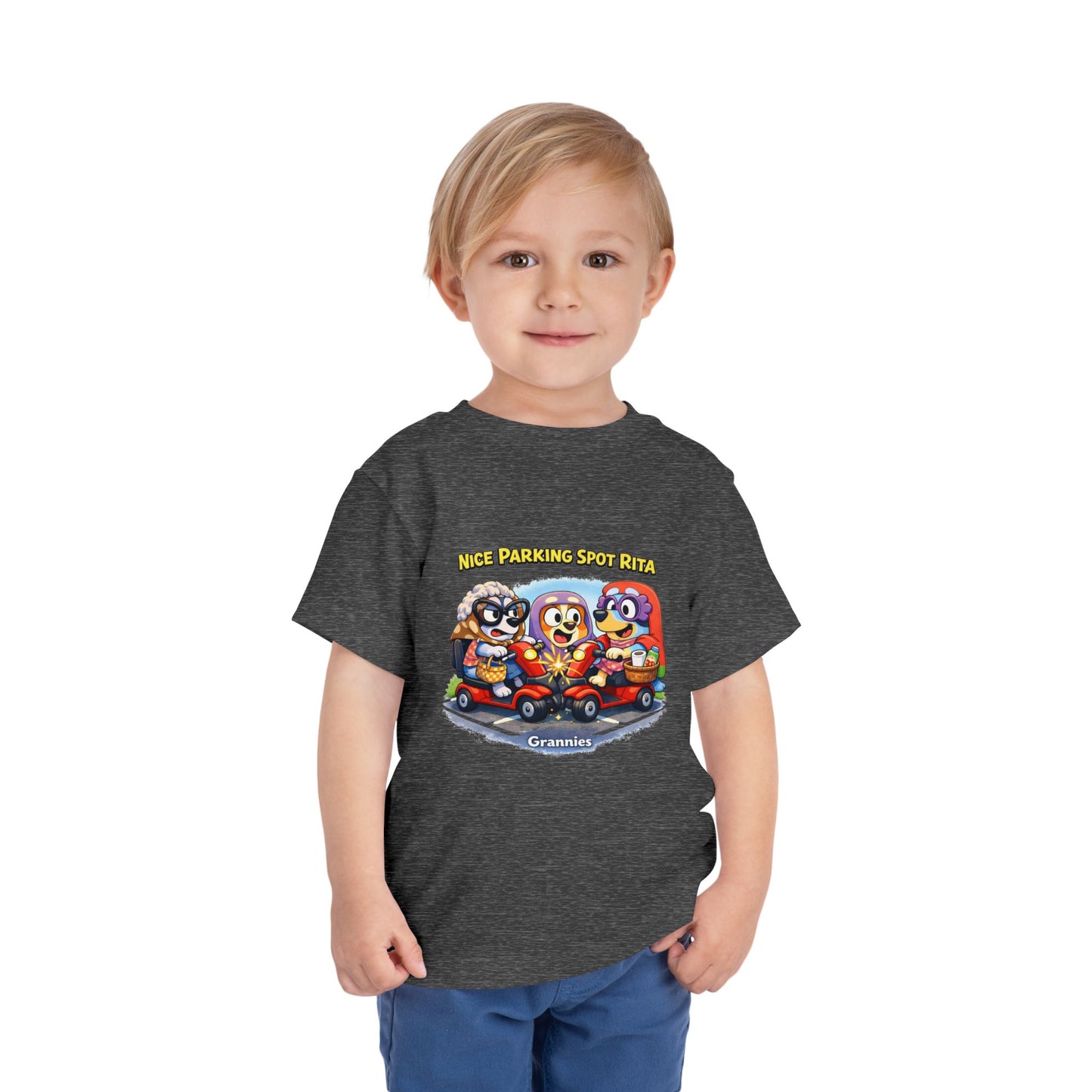 ‘Nice Parking Spot Rita' Toddler Tee