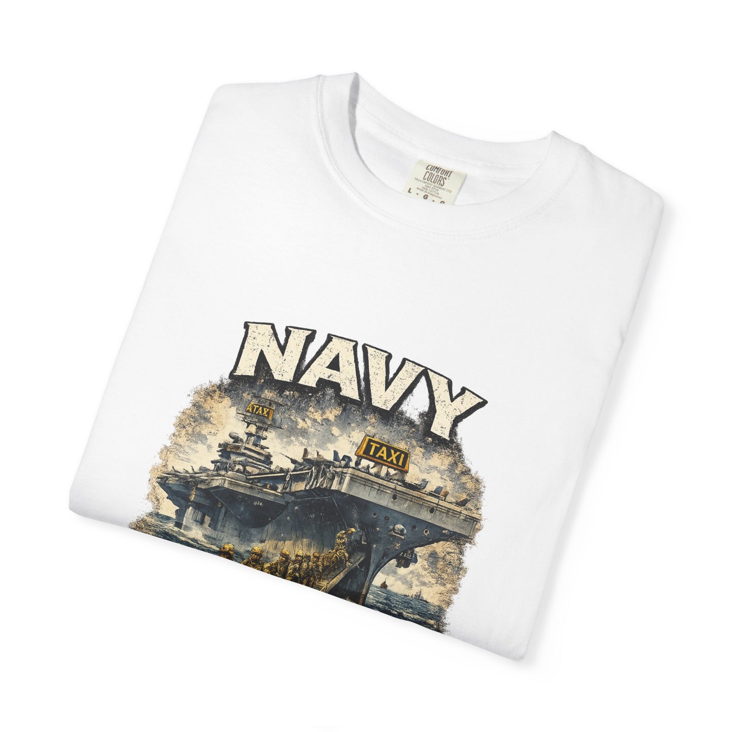 Navy 'Uber for Marines' Graphic Tee