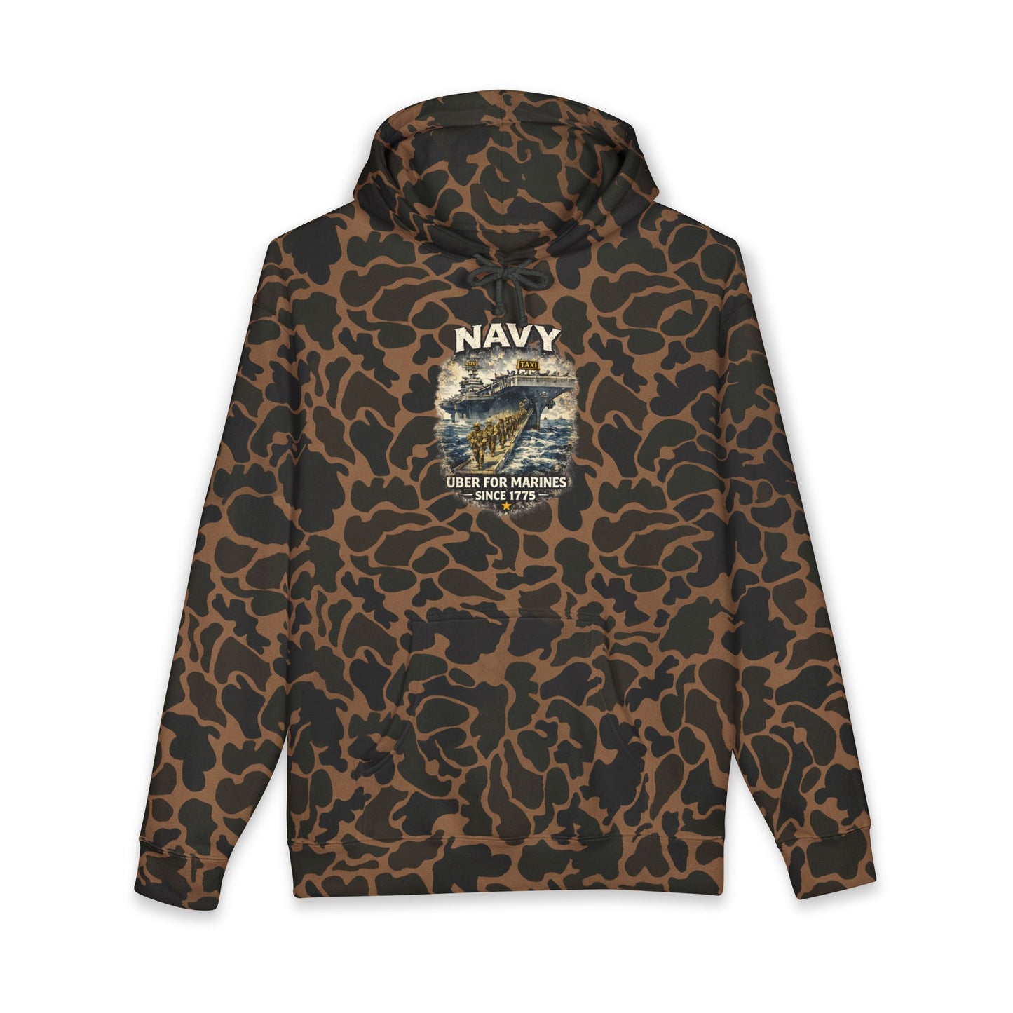 Retro Navy ‘Uber for Marines’ Hoodie