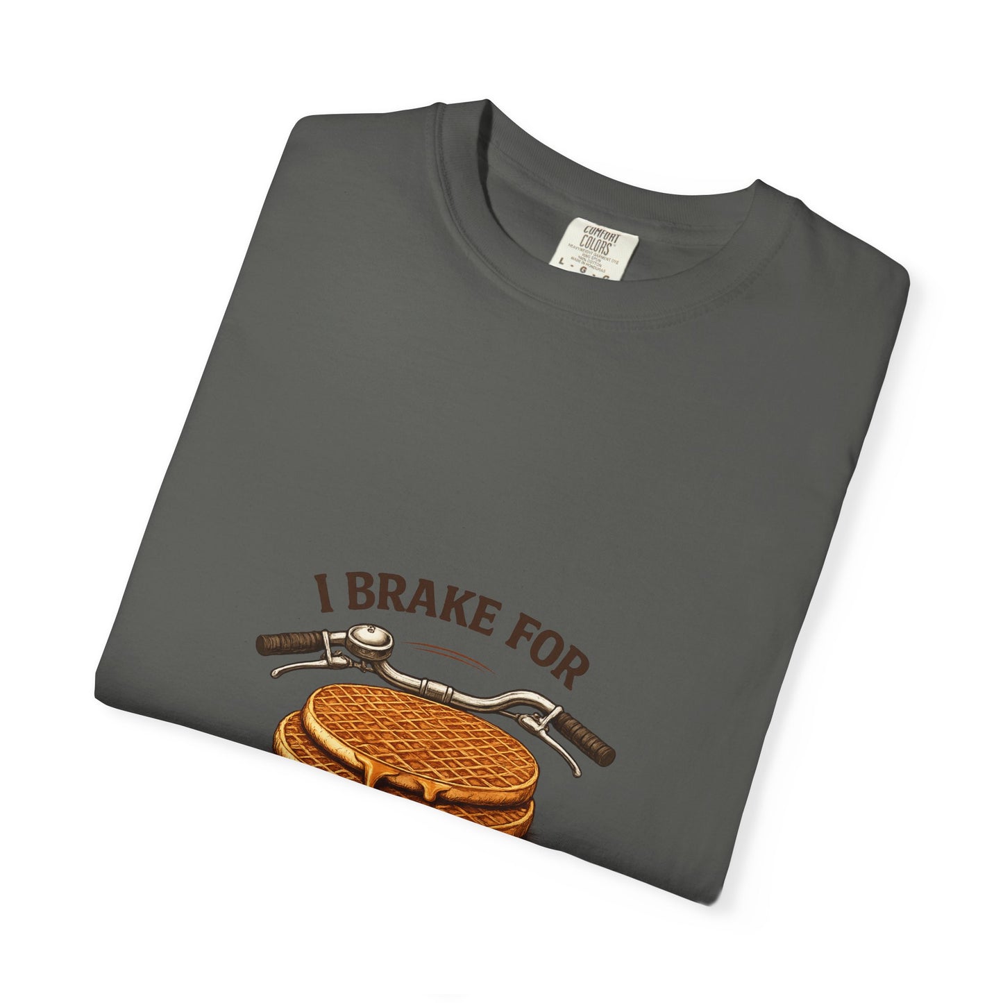 ‘I Brake for Stroopwafels’ Retro Tee