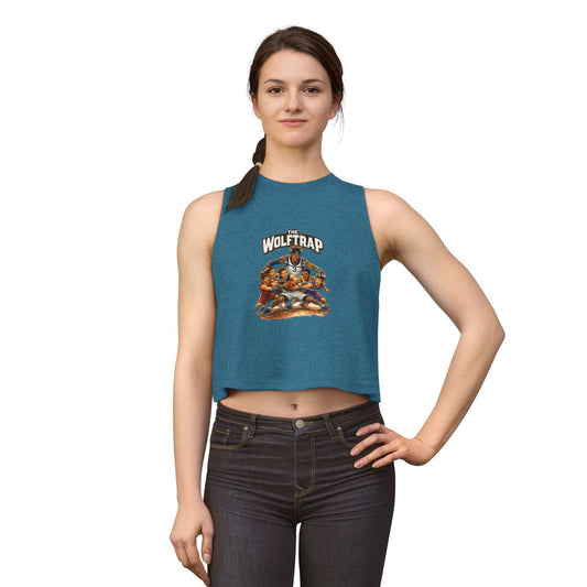 ‘The Wolftrap’  Women's Crop Top Tank