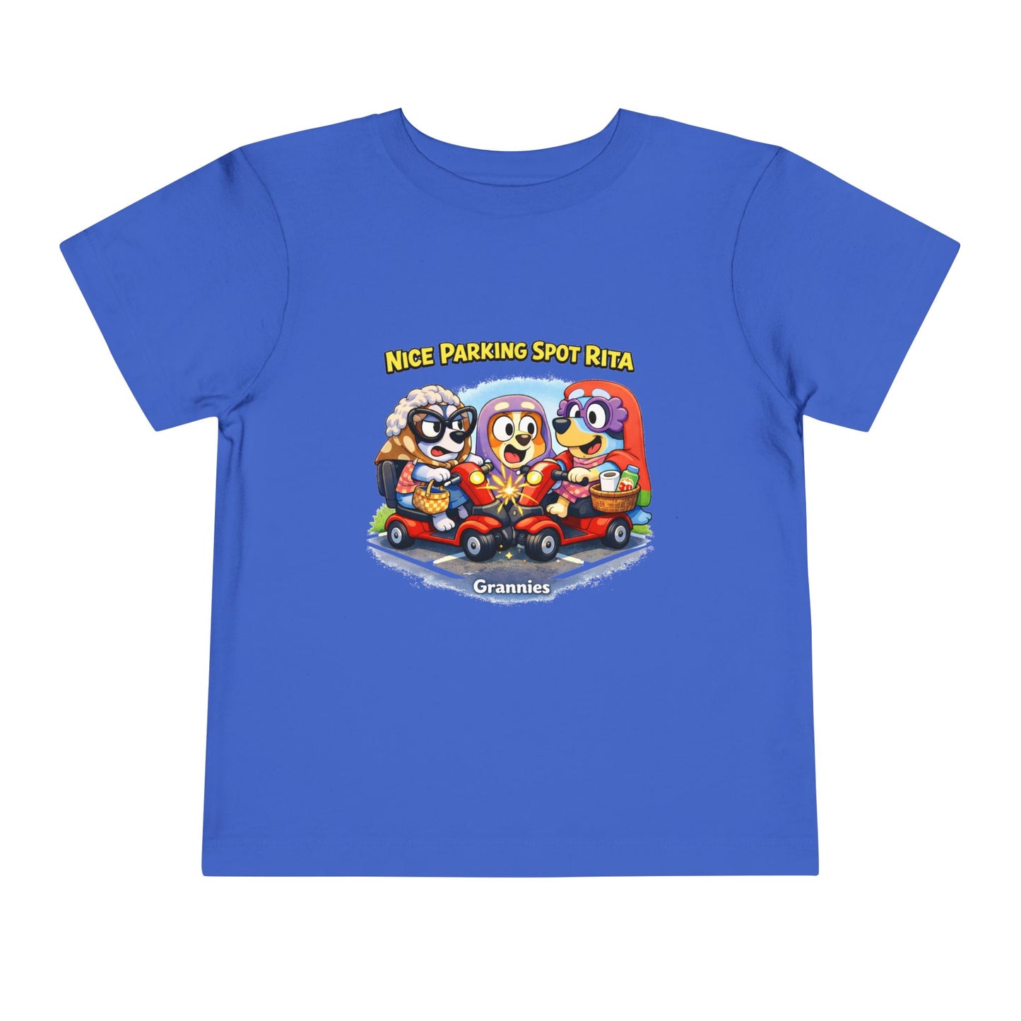 ‘Nice Parking Spot Rita' Toddler Tee