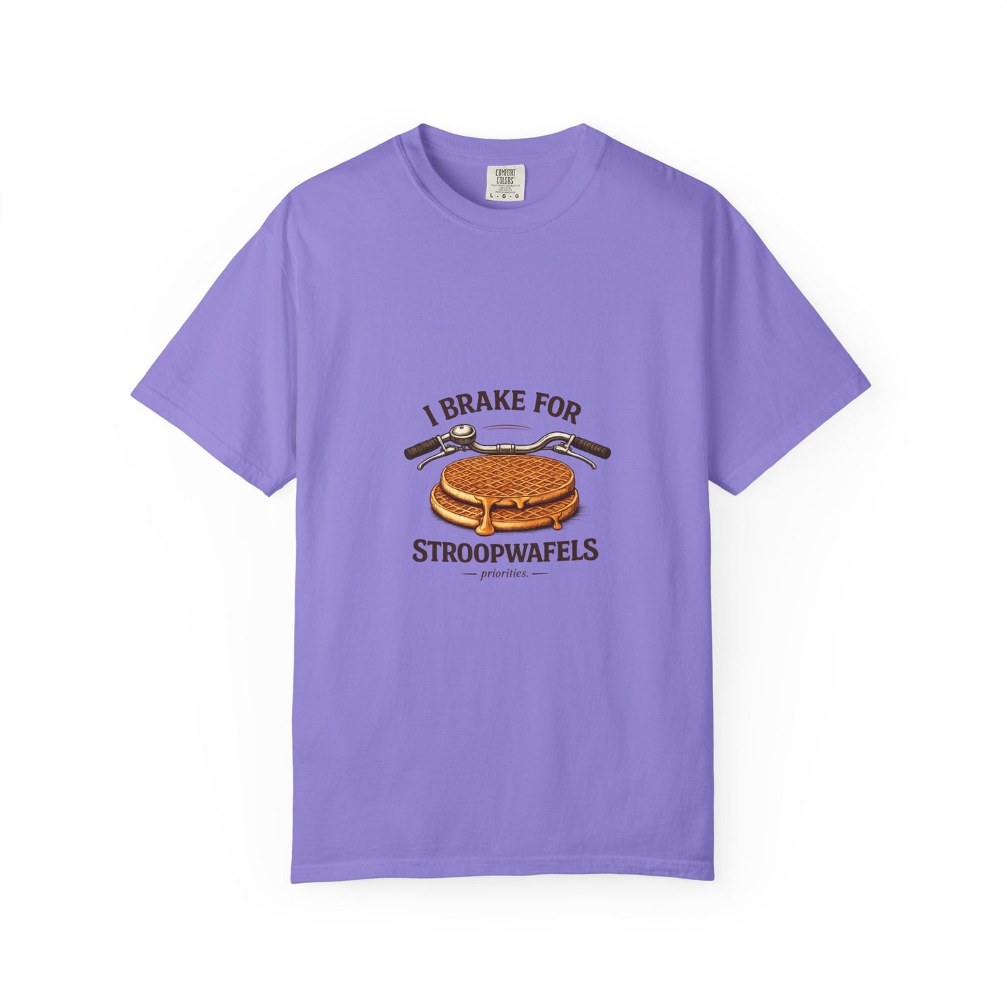 ‘I Brake for Stroopwafels’ Retro Tee