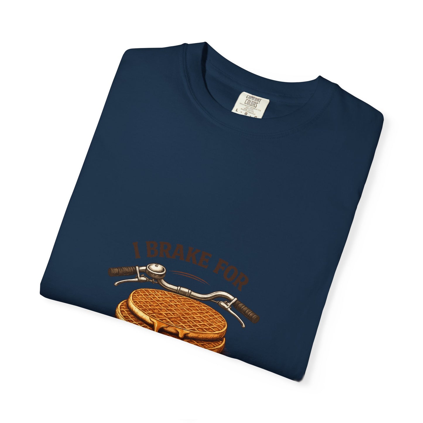 ‘I Brake for Stroopwafels’ Retro Tee