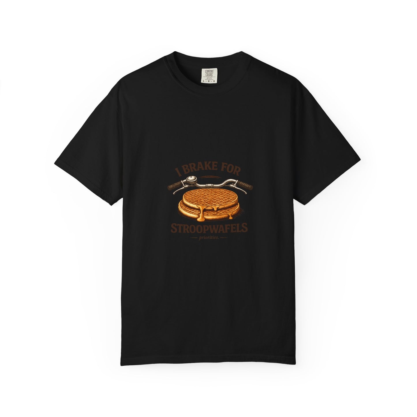 ‘I Brake for Stroopwafels’ Retro Tee