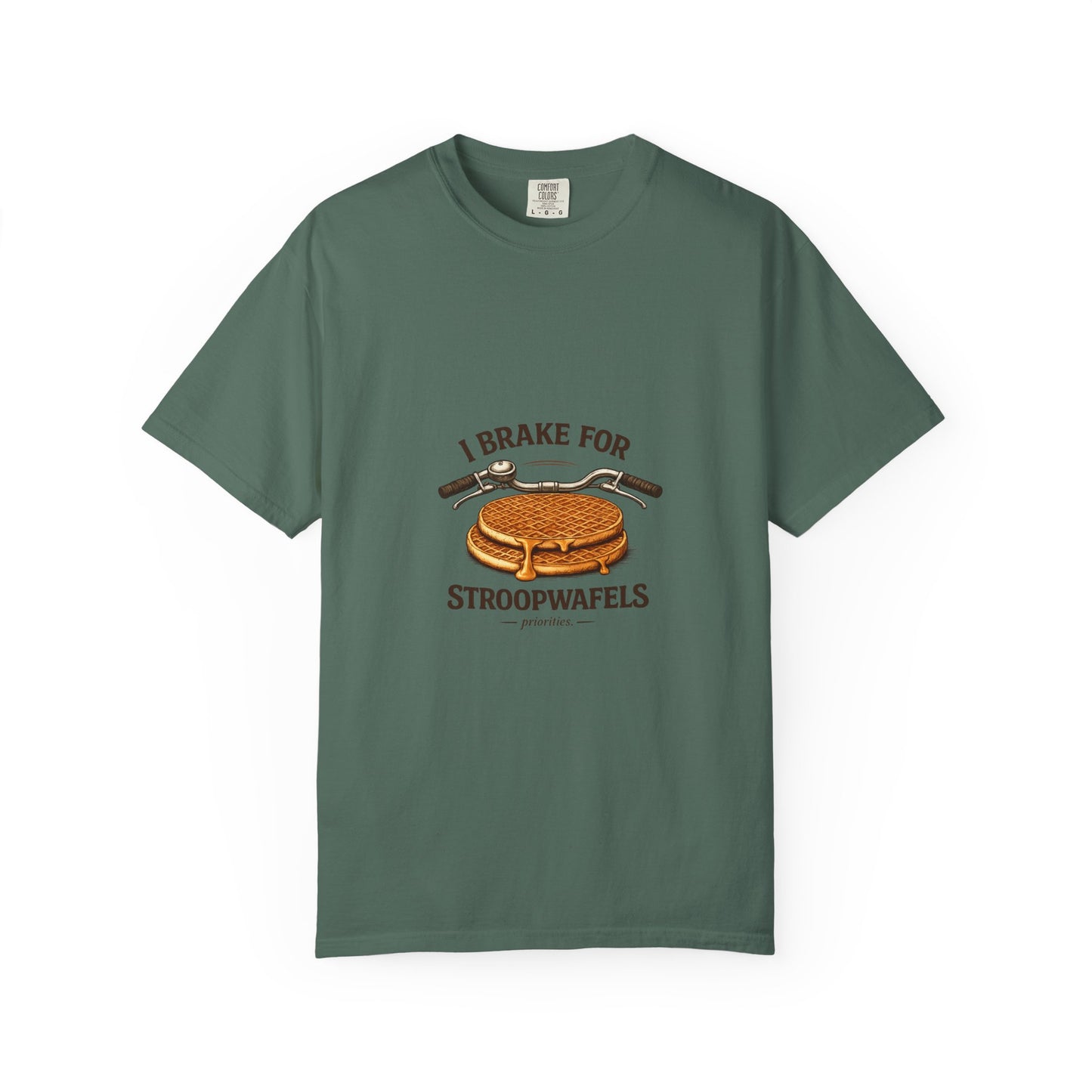 ‘I Brake for Stroopwafels’ Retro Tee