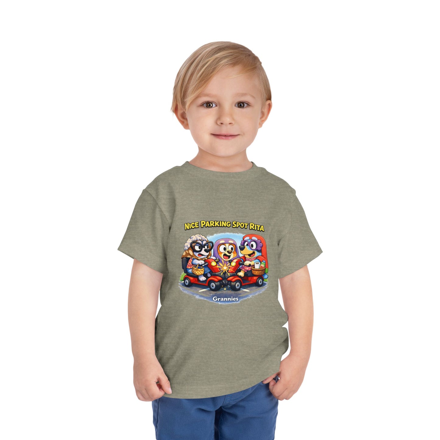 ‘Nice Parking Spot Rita' Toddler Tee