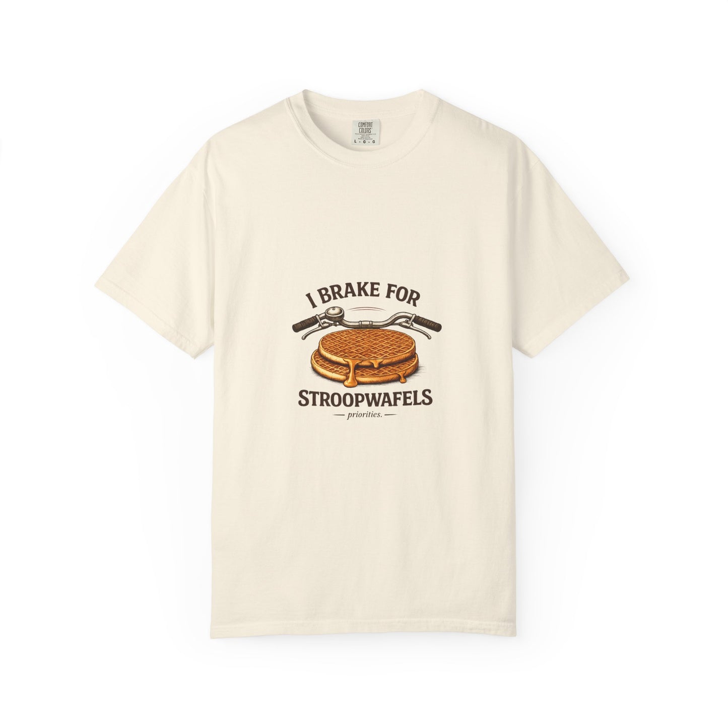 ‘I Brake for Stroopwafels’ Retro Tee